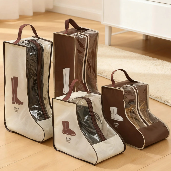 Bolsa Protetora para Botas com Visor Transparente