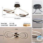 Luminária de Teto LED Regulável com Controle Remoto