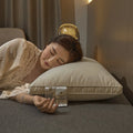 Mulberry Silk Pillow 7A Antibacterial Sleeping Pillow Luxury Comfortable Cotton Shell Hotel Bed Pillows