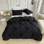 Conjunto de Cama Queen Flores Tridimensionais
