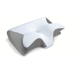 Travesseiro Ergonômico de Espuma Viscoelástica para Alívio Cervical