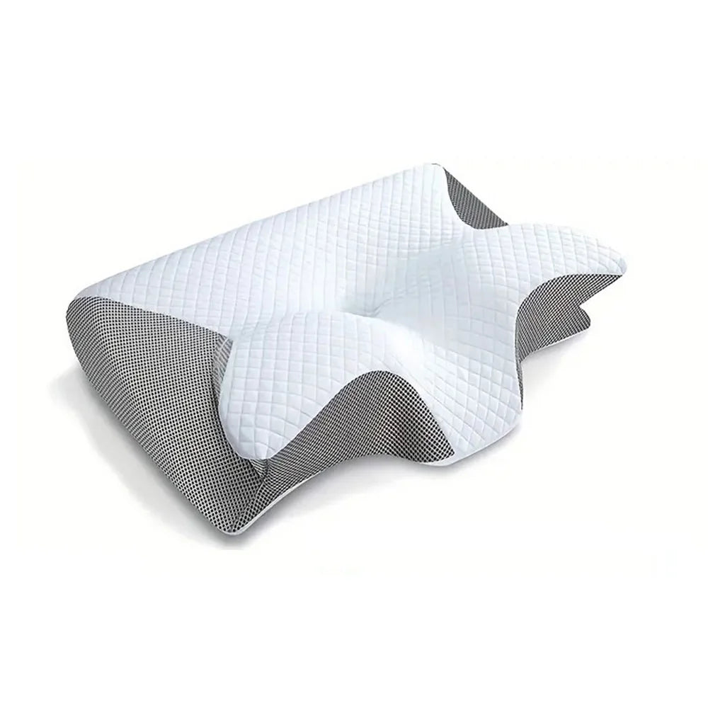 Travesseiro Ergonômico de Espuma Viscoelástica para Alívio Cervical