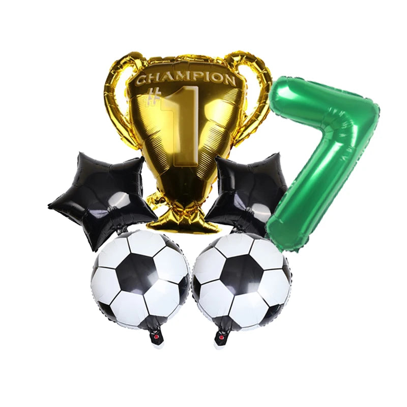 Balões de Decoração Futebol com Troféu