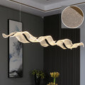 Lustre LED Ondulado Moderno