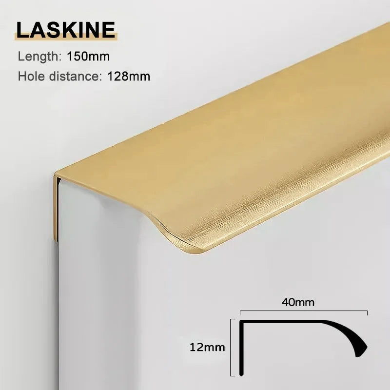 Puxadores Modernos em Alumínio para Móveis