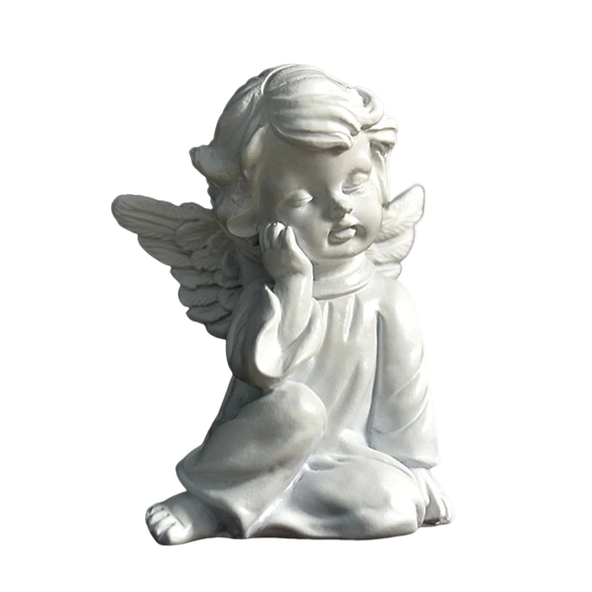 Escultura Decorativa Anjo de Resina