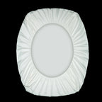 1000TC Egyptian Cotton Fitted Sheet Solid Color Bed Sheet Mattress Cover Elastic Band Fitted Sheet 160x200 180X200 Fit Sheet 1Pc