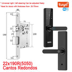 Fechadura Inteligente Biométrica Tuya WiFi