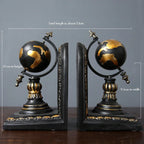 Aparador de Livros em Resina Decorativa