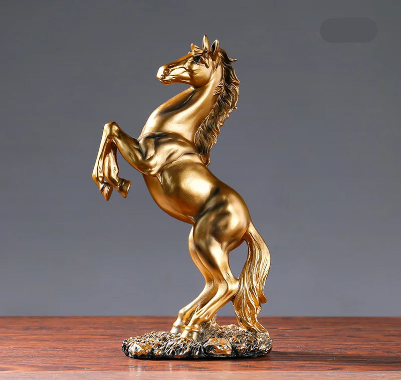 Estátua de Cavalo Vitória em Resina