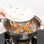Suporte de bandeja cruzada de madeira removível tapete de mesa anti-calor tapete de mesa de vapor cozinha doméstica antiderrapante tapete de madeira gadget
