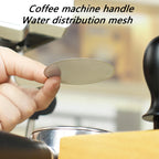 Single layer secondary water distribution network stainless steel coffee machine handle filter, smooth, sturdy, durable and easy