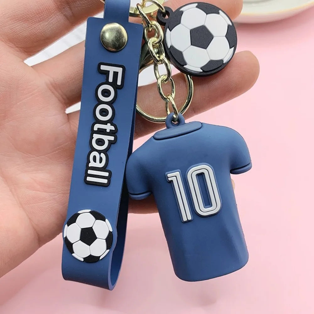 Nicho Moda Soccer Player Jersey Chaveiro, Futebol Vestuário Pingente, Bolsa Feminina, Chaveiro Do Carro, Favores Do Partido, Novo