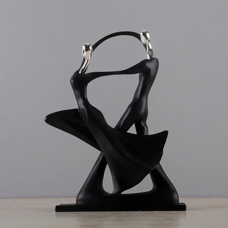 Estatuetas de Dança em Resina
