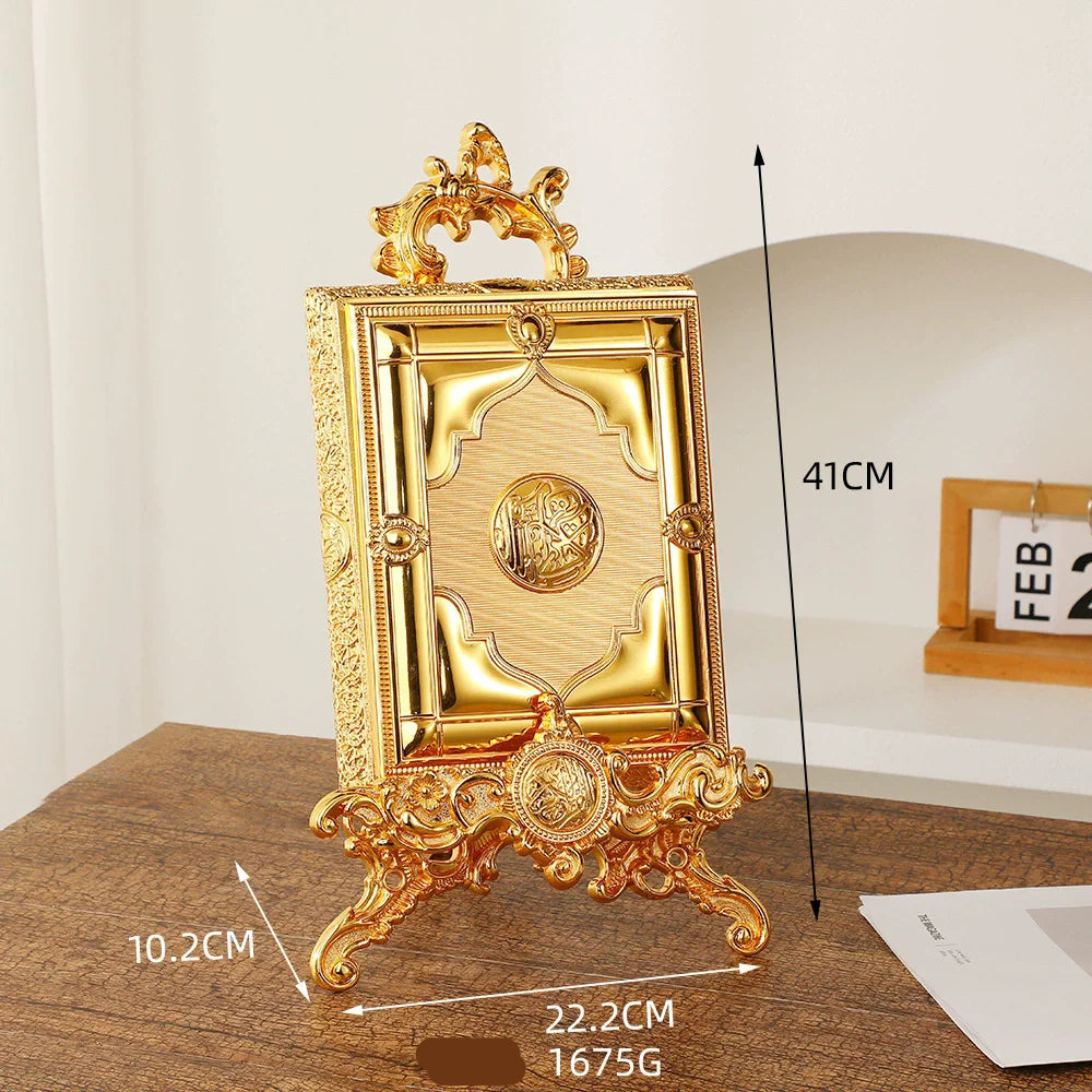 Caixa Decorativa para Alcorão em Metal