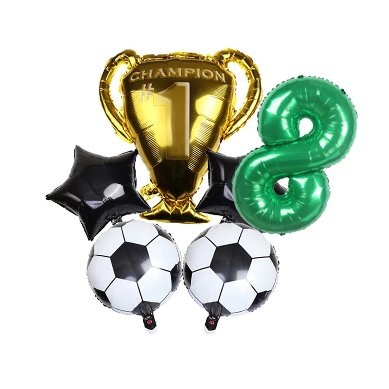 Balões de Decoração Futebol com Troféu