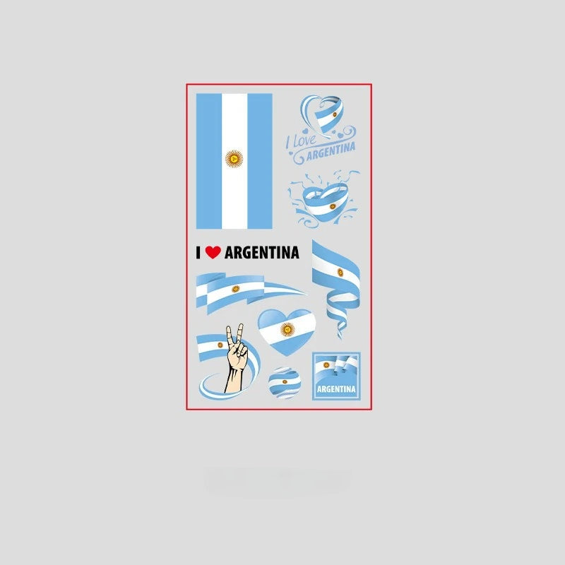 Tatuagens Temporárias à Prova d'Água - Copa do Mundo 2026