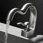 Torneira Cascata Contemporânea para Banheiro