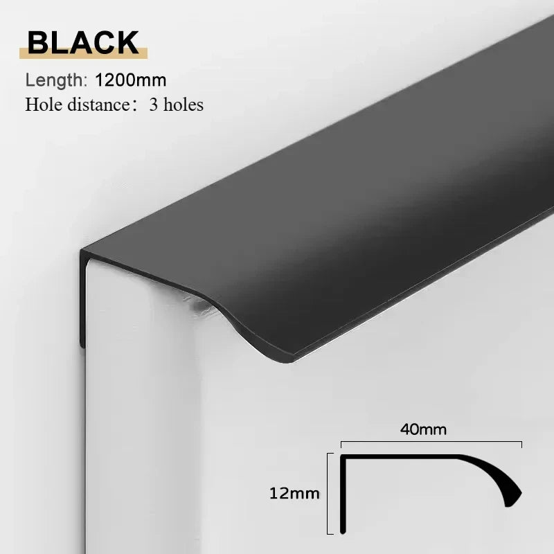 Puxadores Modernos em Alumínio para Móveis