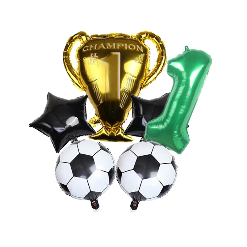 Balões de Decoração Futebol com Troféu