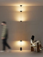 Tempo ampulheta lâmpada de assoalho luz pingente luxo ouro atmosfera luz sala estar sofá borda minimalista cabeceira luz neutra