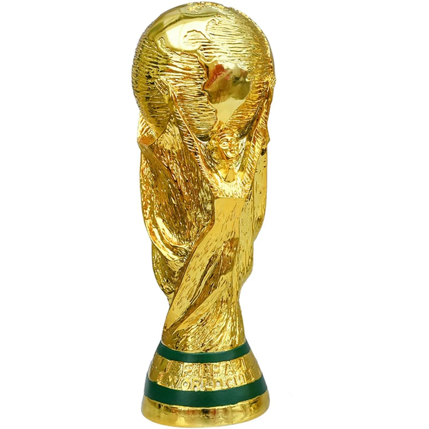 Troféu de Futebol de Resina Dourada