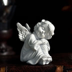 Nordic Style Desktop Decoration Creative Angel Girl Resin Sculpture Desk Dining Table Cabinet Fireplace Decoration Ornaments 1pc
