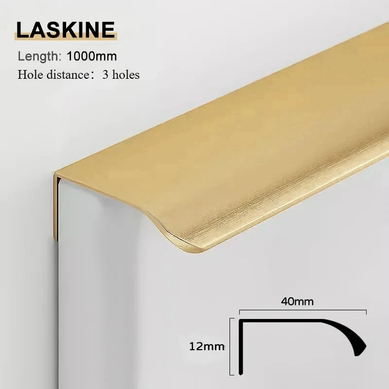 Puxadores Modernos em Alumínio para Móveis