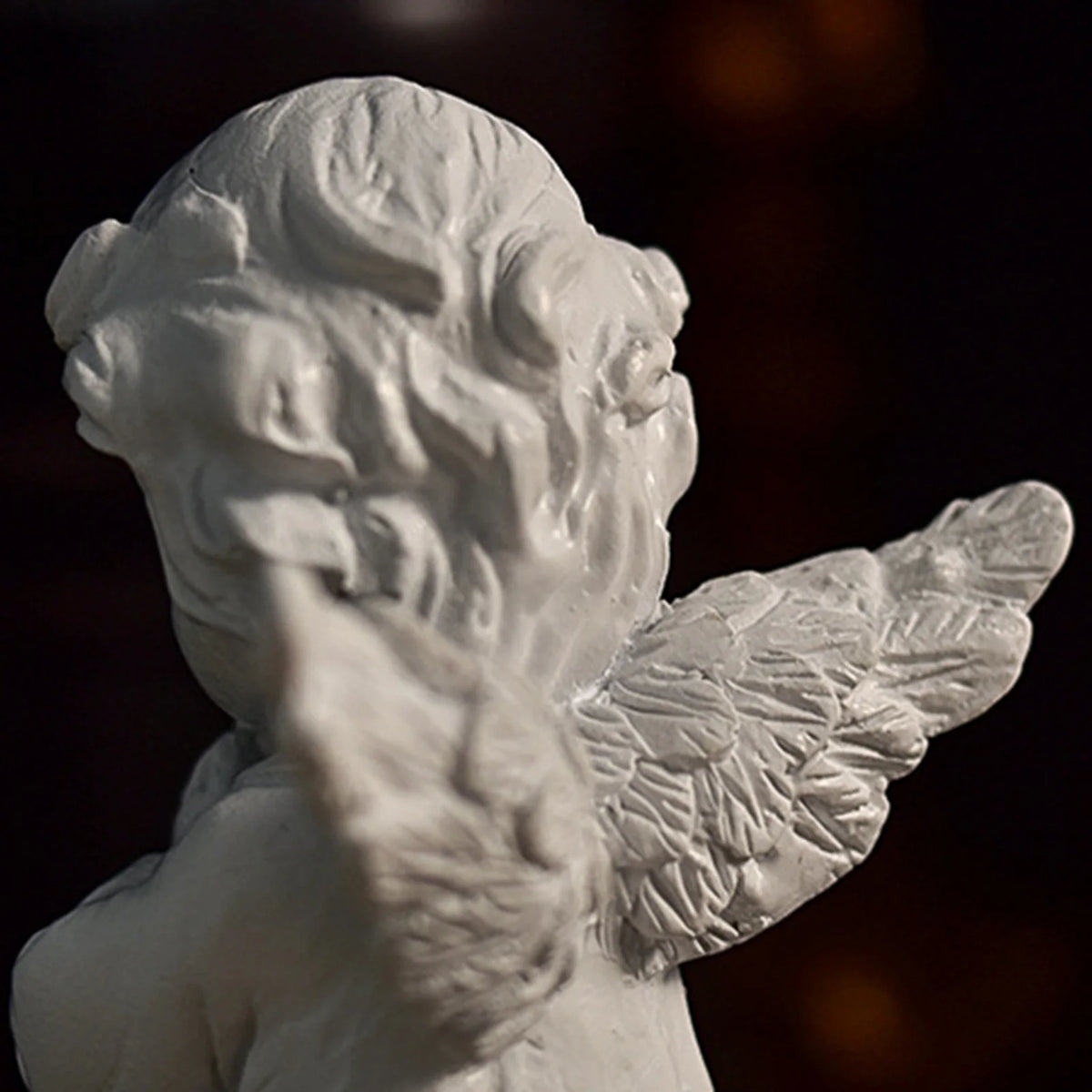 Nordic Style Desktop Decoration Creative Angel Girl Resin Sculpture Desk Dining Table Cabinet Fireplace Decoration Ornaments 1pc