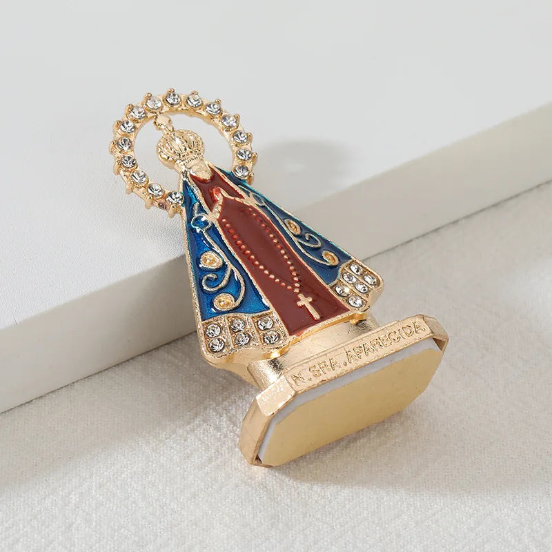 Estatuetas de N. Sra. Aparecida em Liga de Zinco