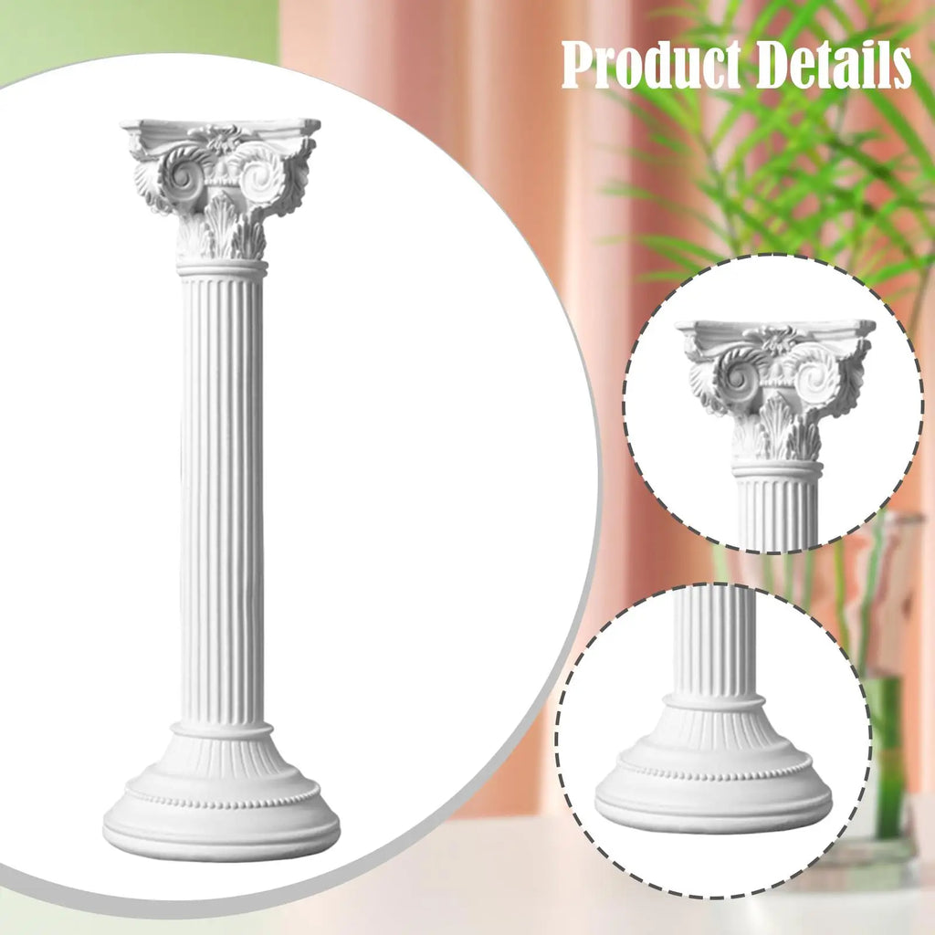 Coluna Grega Decorativa em Resina