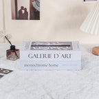 Porta Papel Luxuoso em Formato de Livro Decorativo