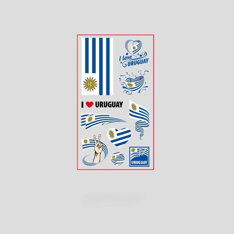 Tatuagens Temporárias à Prova d'Água - Copa do Mundo 2026