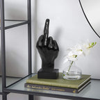 Escultura Gesto Irreverente em Resina
