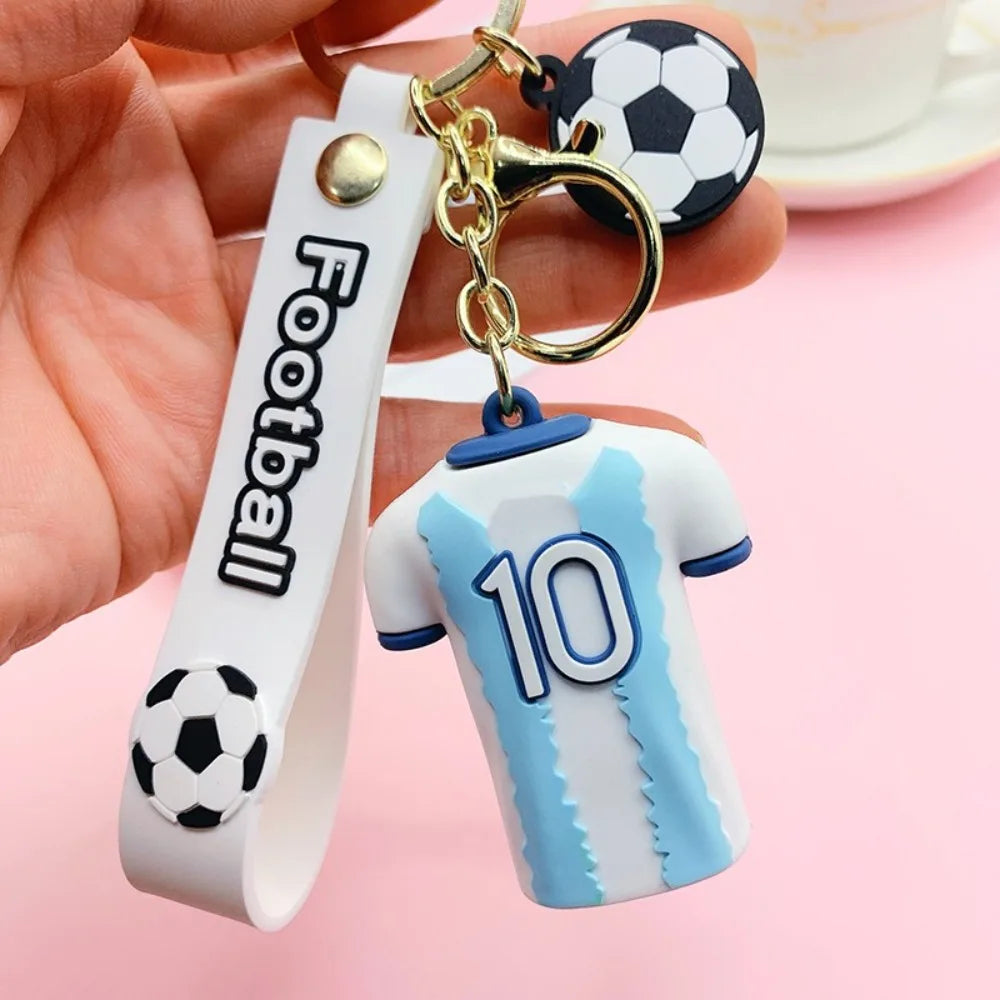 Nicho Moda Soccer Player Jersey Chaveiro, Futebol Vestuário Pingente, Bolsa Feminina, Chaveiro Do Carro, Favores Do Partido, Novo
