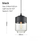 Luminária Pendente de Vidro Nordic Modern