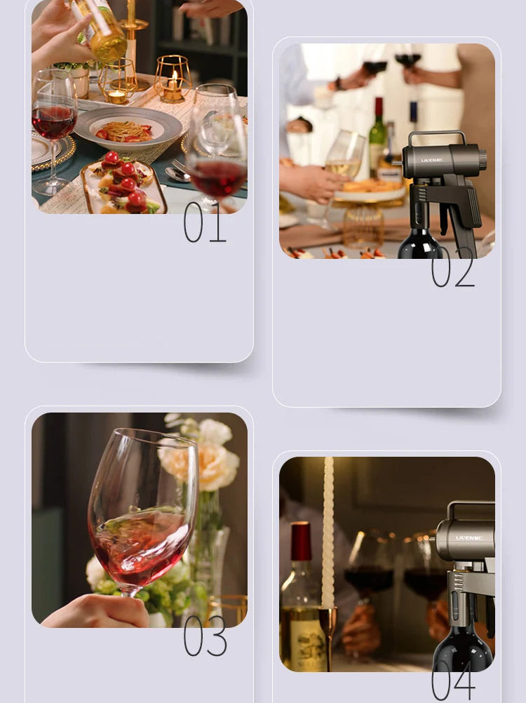 Dispensador Inteligente de Vinho a Vácuo