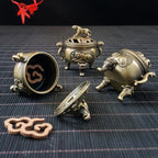 1 Peça Suporte de Incenso Tigre, Aumenta a Atmosfera "Feroz" - Perfeito para Salas de Estudo, Escritórios, Salas de Estar, Salões de Chá; Adequado para Yoga, Meditação, Item Decorativo de Colecionador; Presente Estiloso para Pais, Namorados e Entusiastas de Chá; Ideal para Natal, Halloween, Páscoa, Hanukkah, Ação de Graças