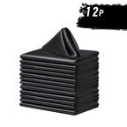 6/12 Peças de Guardanapos de Cetim Macio, Guardanapos Simples e Elegantes - Perfeitos para Casamentos, Chá de Panela, Festas e Decorações de Restaurantes