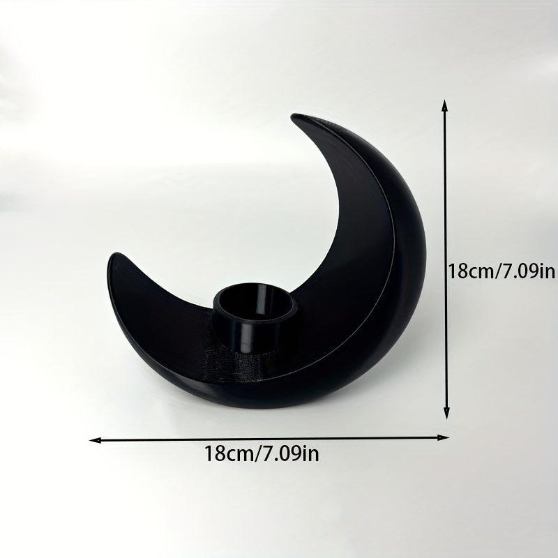Vaso Lua, Decoração Criativa para Casa, Recipiente para Plantas Verdes Estilo Nórdico, Ornamento Criativo em Forma de Lua Crescente, Decoração Romântica para Mesa ou Varanda