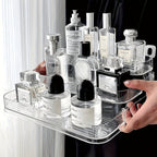 Um Contentor de Arrumação, um Suporte para Palhetas de Guitarra e um Organizador de Maquilhagem Versátil