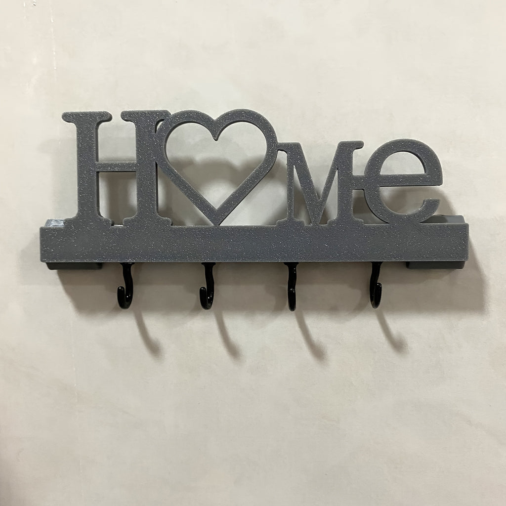 Porta-Chaves de Parede LOVE em Metal Decorativo