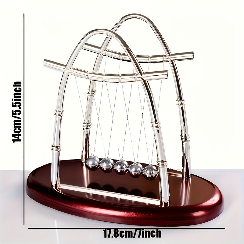 Um Pendulo em Forma de Vela, uma Bola de Pendulo Oval, uma Bola de Toque e Presentes Criativos de Artesanato para Decoração de Casa.