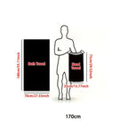 Conjunto de 2 Toalhas de Banho e Toalhas de Mão Modernas às Riscas em Coral Fleece, com Super Absorvência, Medindo 70*140Cm/27.5*55 Inches e 35*75Cm/13.33*29.01 Inches, Perfeitas para Casas de Banho, Ginásios, Festas, Presentes, Feriados e Hotéis