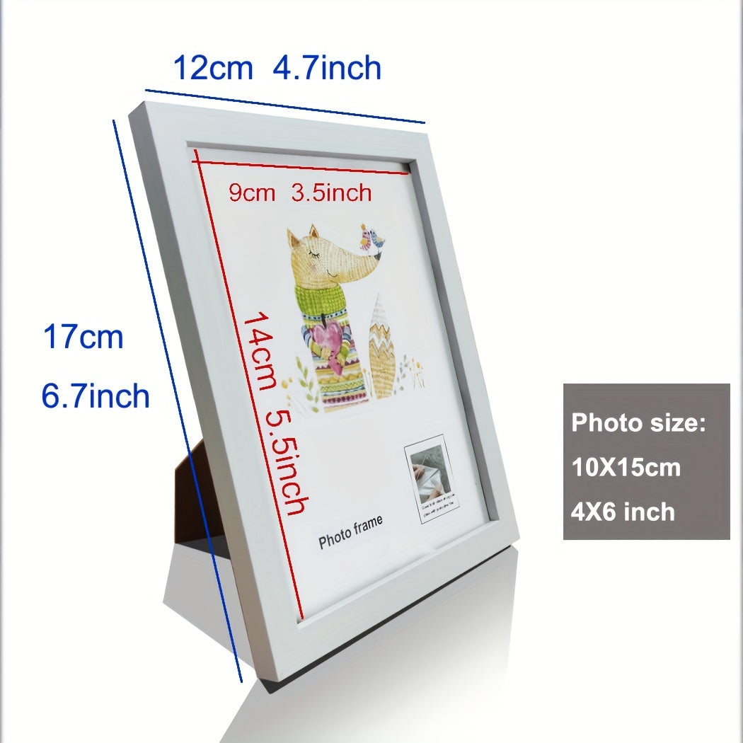 1 moldura de foto de madeira artesanalmente feita