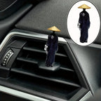 1/2/3pcs Mini Ancient Samurai & Warrior Statues - Miniature Figurines Suitable for Car Dashboard Decor, Aquarium Landscapes, Bonsai Displays, Samurai Micro Scenes - Historical Tabletop Collectibles