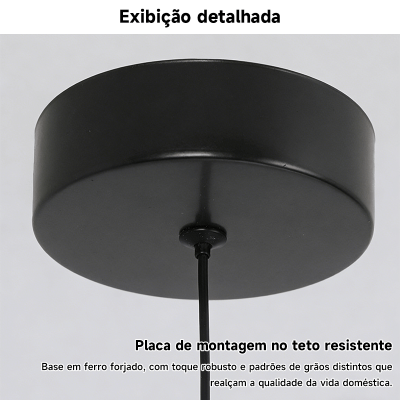 Luminária De Teto Pendente Led Moderna Lustre para Corredor Sala Quarto Moderna