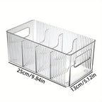 Caixa de Armazenamento de Cintos em Acrílico Transparente com Divisórias - um Organizador Multifuncional de Alta Capacidade Adequado para Cintos, Cosméticos, Toucadores, Armários e Casas de Banho - um Tabuleiro de Plástico Durável para uma Organização Limpa e Arrumada, Caixa de Armazenamento de Cintos