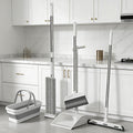Complete 5pcs Set for Cleaning Broom + Mop + Bucket And Mop Handle -S7