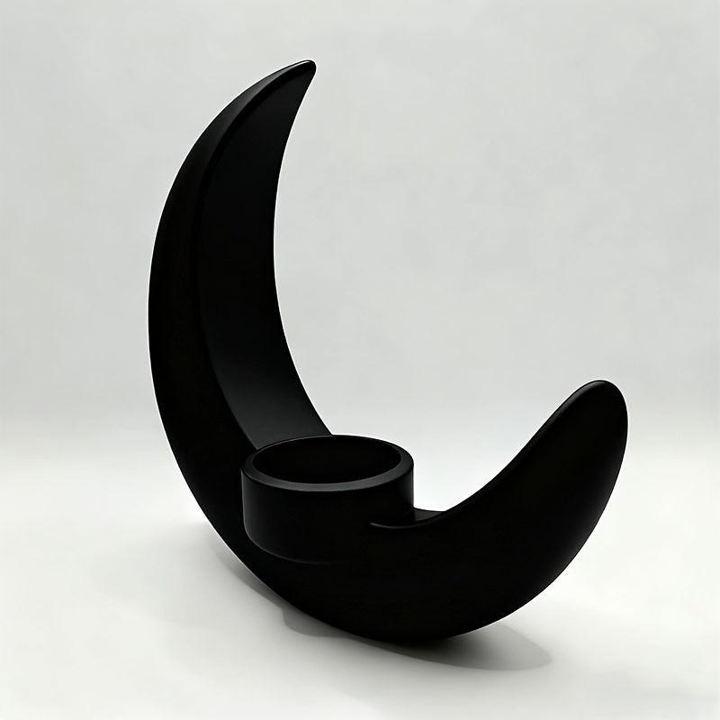 Vaso Lua, Decoração Criativa para Casa, Recipiente para Plantas Verdes Estilo Nórdico, Ornamento Criativo em Forma de Lua Crescente, Decoração Romântica para Mesa ou Varanda
